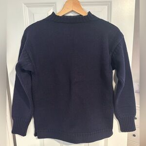 Women's Vintage Navy Crewneck Sweater